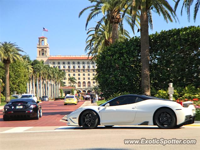 Ferrari 458 Italia spotted in Palm Beach, Florida