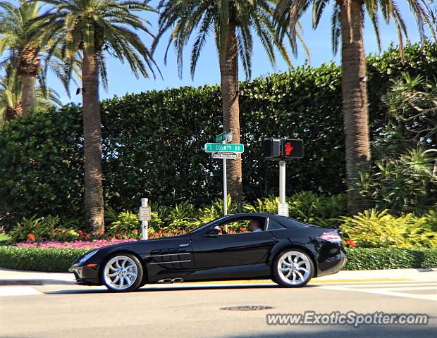 Mercedes SLR spotted in Palm Beach, Florida