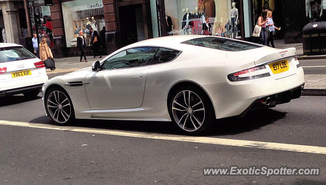 Aston Martin DBS spotted in London, United Kingdom
