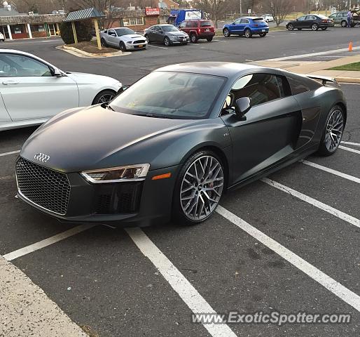 Audi R8 spotted in Great Falls, Virginia