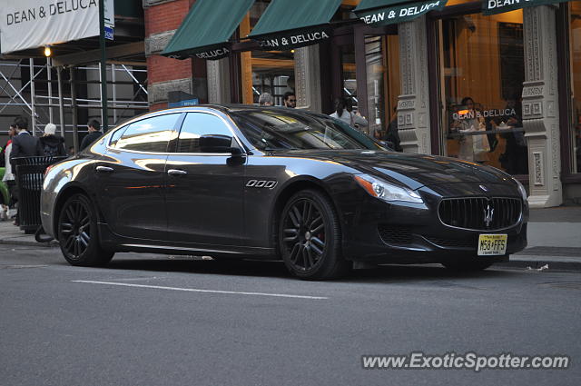 Maserati Quattroporte spotted in Manhattan, New York