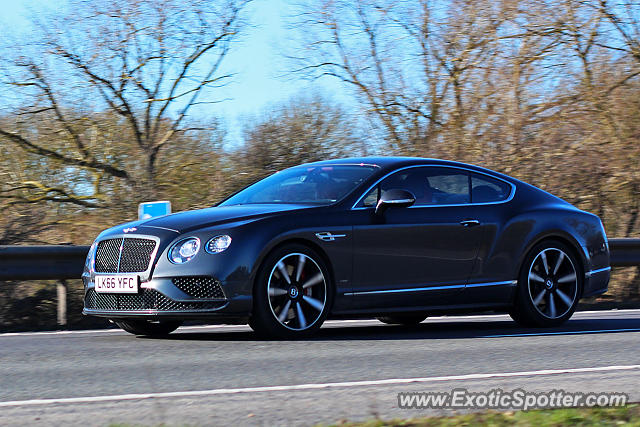 Bentley Continental spotted in Cambridge, United Kingdom
