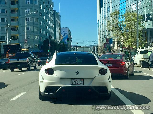 Ferrari FF spotted in San Francisco, California