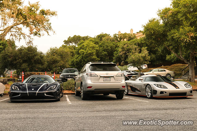 Koenigsegg Agera R spotted in Carmel Valley, California