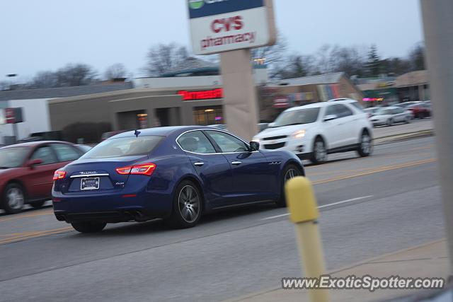 Maserati Ghibli spotted in Bloomington, Indiana