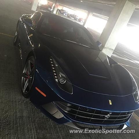 Ferrari F12 spotted in Dayton, Ohio