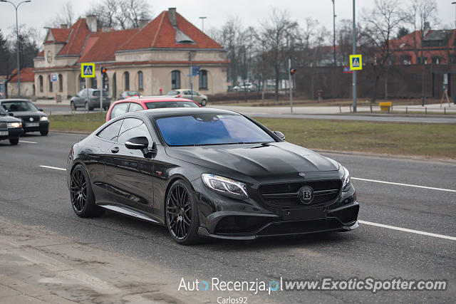 Mercedes S65 AMG spotted in Warsaw, Poland