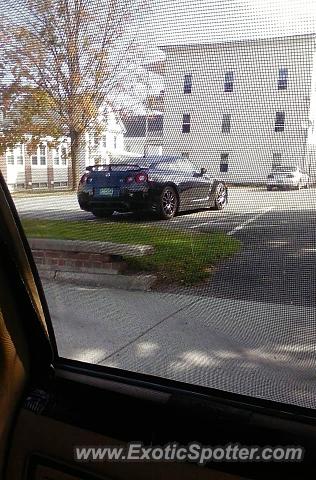 Nissan GT-R spotted in Newport, Vermont