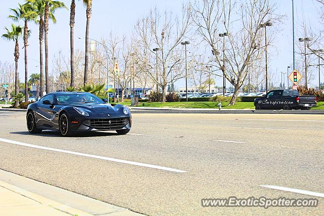 Ferrari F12 spotted in Fresno, California
