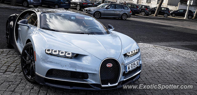Bugatti Chiron spotted in Lisbon, Portugal