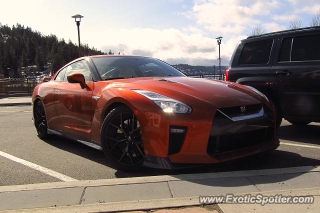 Nissan GT-R spotted in CDA Downtown, Idaho