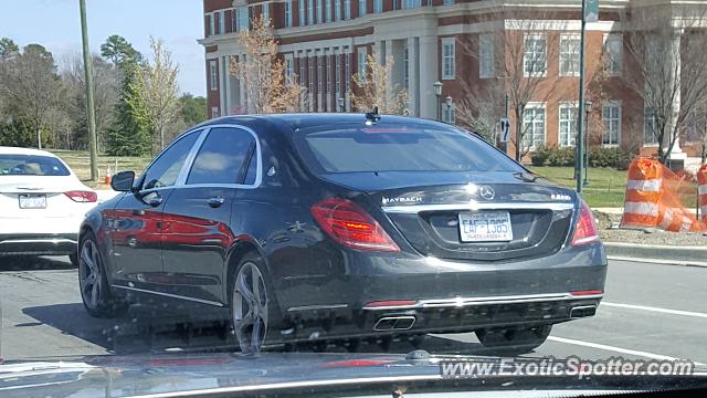 Mercedes Maybach spotted in Charlotte, North Carolina