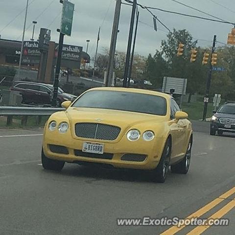 Bentley Continental spotted in Dayton, Ohio