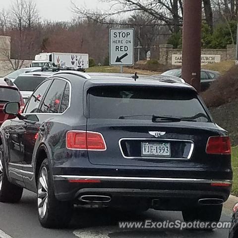 Bentley Bentayga spotted in Reston, Virginia