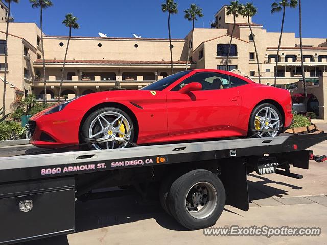 Ferrari California spotted in San Diego, United States