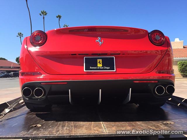 Ferrari California spotted in San Diego, United States