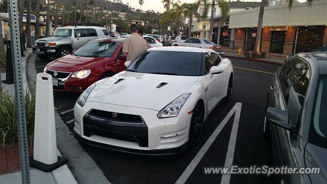 Nissan GT-R spotted in La Jolla, California