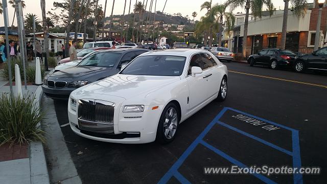 Rolls-Royce Ghost spotted in La Jolla, California