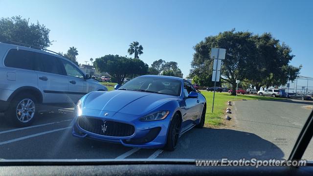 Maserati GranTurismo spotted in Ocean Beach, California