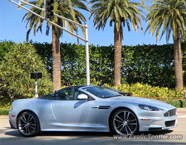 Aston Martin DBS spotted in Palm Beach, Florida