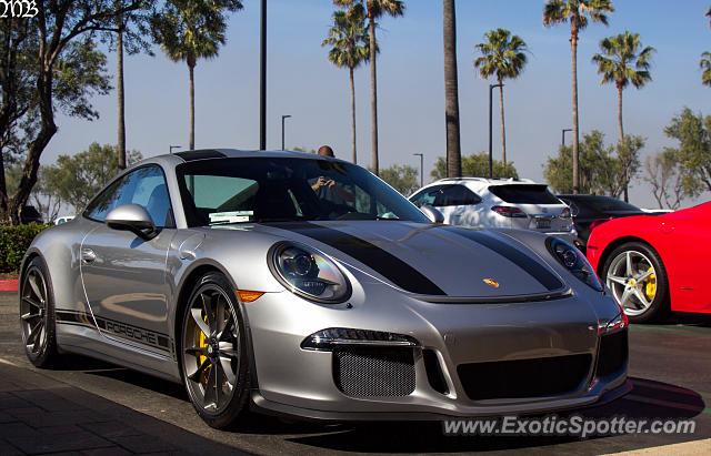 Porsche 911R spotted in Newport Beach, California