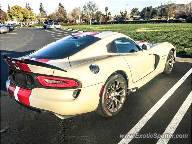 Dodge Viper spotted in San Jose, California