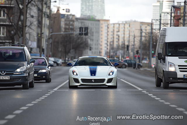 Ferrari 599GTO spotted in Warsaw, Poland