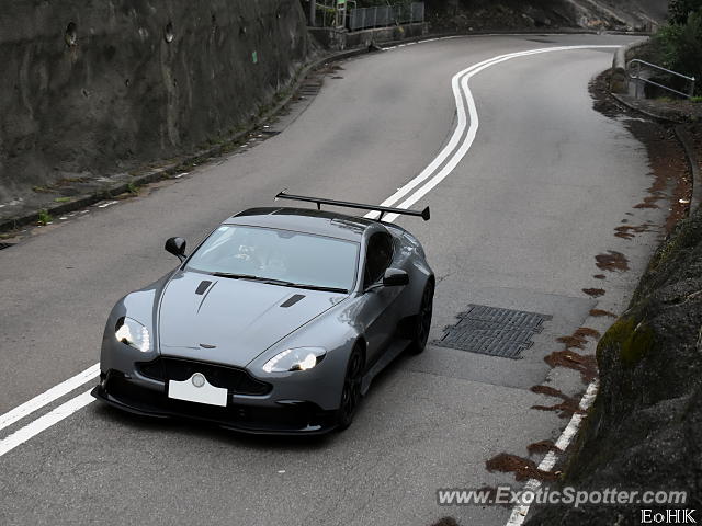 Aston Martin Vantage spotted in Hong Kong, China