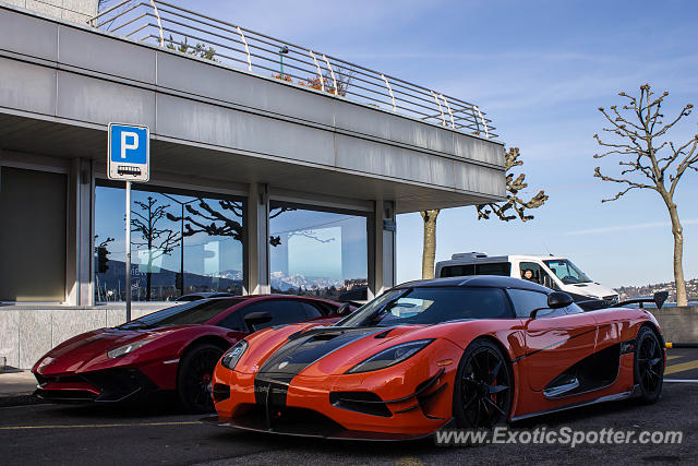 Koenigsegg Agera spotted in Geneva, Switzerland