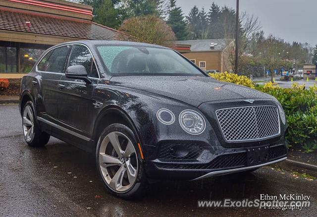 Bentley Bentayga spotted in West Linn, Oregon