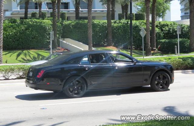 Bentley Mulsanne spotted in Bal Harbour, Florida