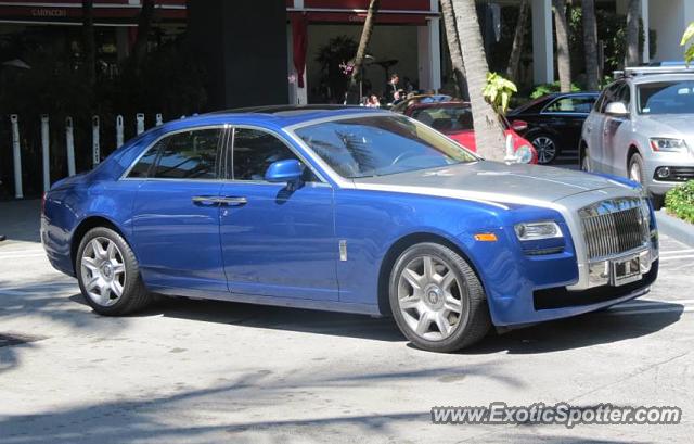 Rolls-Royce Ghost spotted in Bal Harbour, Florida