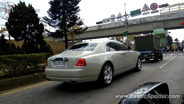 Rolls-Royce Ghost spotted in Taipei, Taiwan