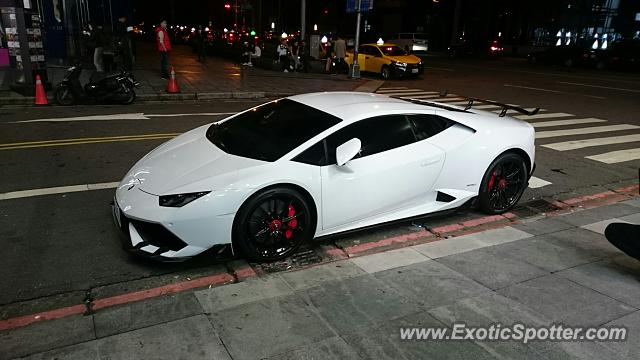 Lamborghini Huracan spotted in Taipei, Taiwan