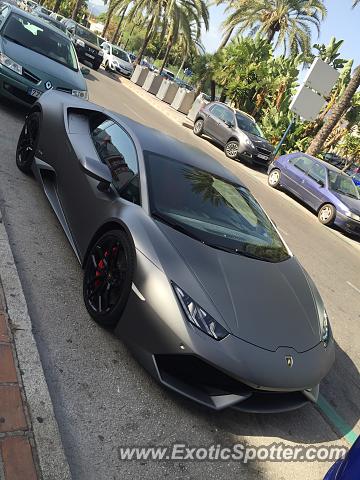 Lamborghini Huracan spotted in Barcelona, Spain