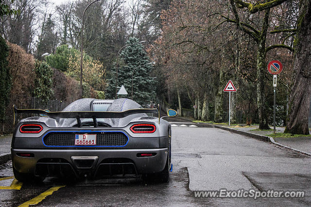 Koenigsegg Agera spotted in Geneva, Switzerland