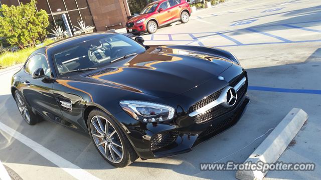Mercedes AMG GT spotted in UTC, California