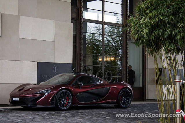Mclaren P1 spotted in Geneva, Switzerland