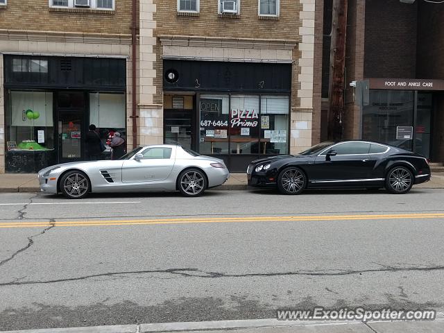 Mercedes SLS AMG spotted in Pittsburgh, Pennsylvania