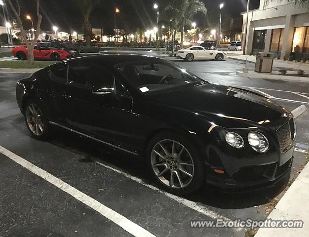 Bentley Continental spotted in Daytona Beach, Florida
