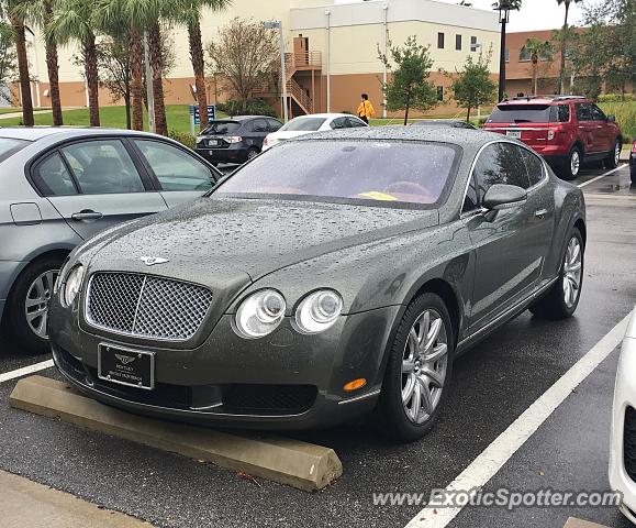 Bentley Continental spotted in Daytona Beach, Florida