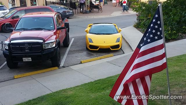 Lamborghini Gallardo spotted in McKinney, Texas