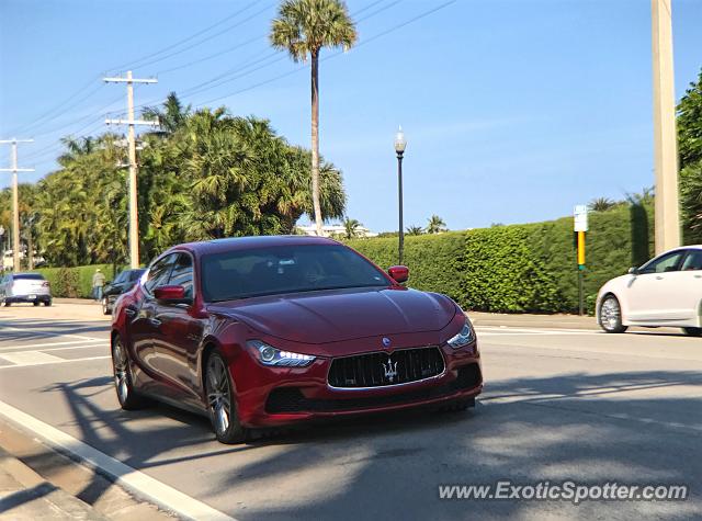 Maserati Ghibli spotted in Palm Beach, Florida