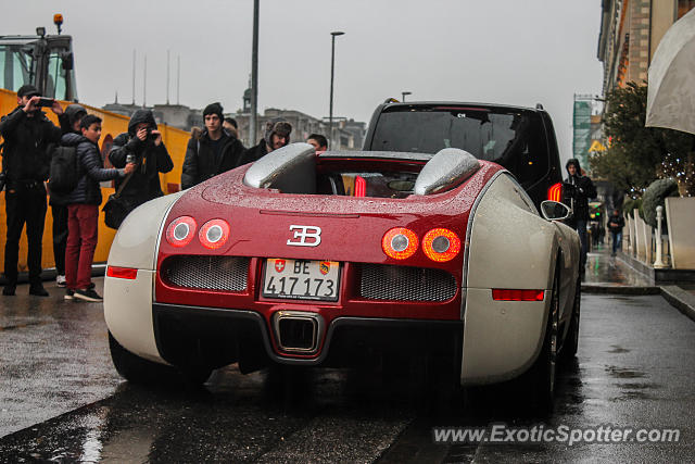 Bugatti Veyron spotted in Geneva, Switzerland