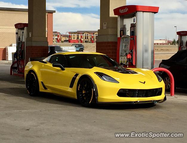 Chevrolet Corvette Z06 spotted in Colorado Springs, Colorado