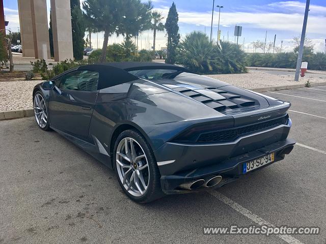 Lamborghini Huracan spotted in Olhão, Portugal