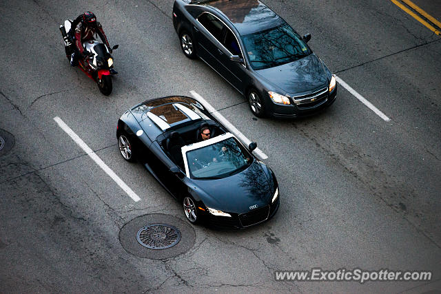 Audi R8 spotted in Pittsburgh, Pennsylvania