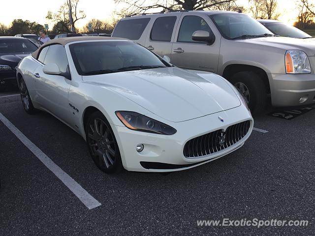 Maserati GranCabrio spotted in Chattanooga, Tennessee