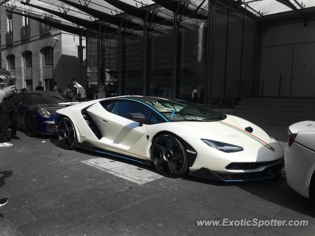 Lamborghini Centenario spotted in London, United Kingdom