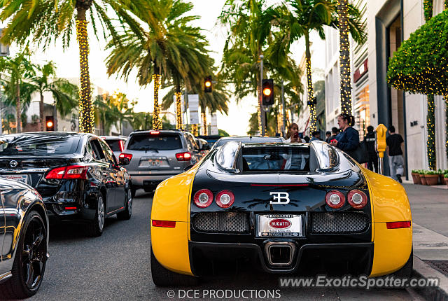 Bugatti Veyron spotted in Los Angeles, California